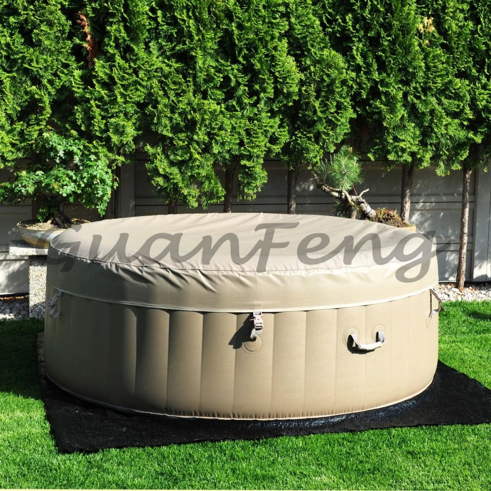 2M High Quality Jacuzzi Portable Spa 6 Person Spa Swimming Pool Hot Tub Inflatable Hot Tub Swimming Pool PVC Inflatable Spa Tub