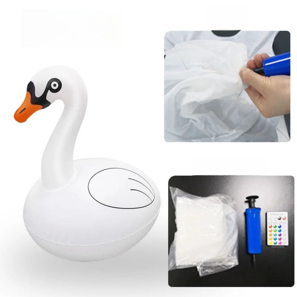Swan Floating Pool Powered Lights Solar RGB Inflatable LED Swimming Pool Lights for Spa Patio Wedding Party Beach Decorations