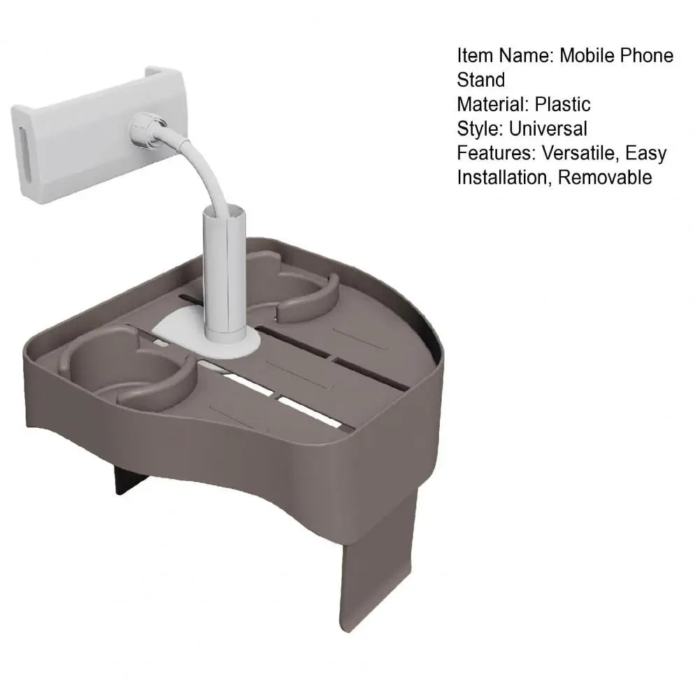 Pool Drink Holder Essential Hot Tub Tray Table with Cup Holder Phone Stand for Pools Must-have Jacuzzi Accessories for Adults