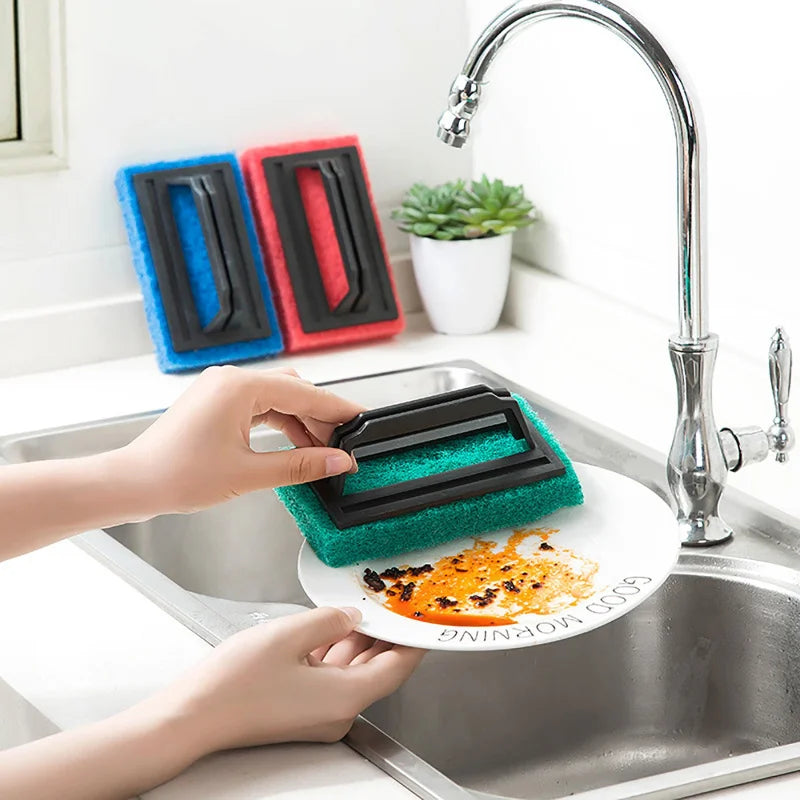 Cleaning Sponge Brush Is Suitable for Jacuzzi Swimming Pool Line Cleaner Accessories with Handle Wipe Thickening Bathroom