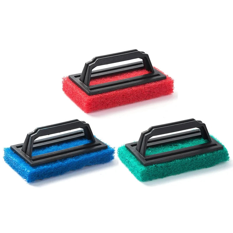 Cleaning Sponge Brush Is Suitable for Jacuzzi Swimming Pool Line Cleaner Accessories with Handle Wipe Thickening Bathroom