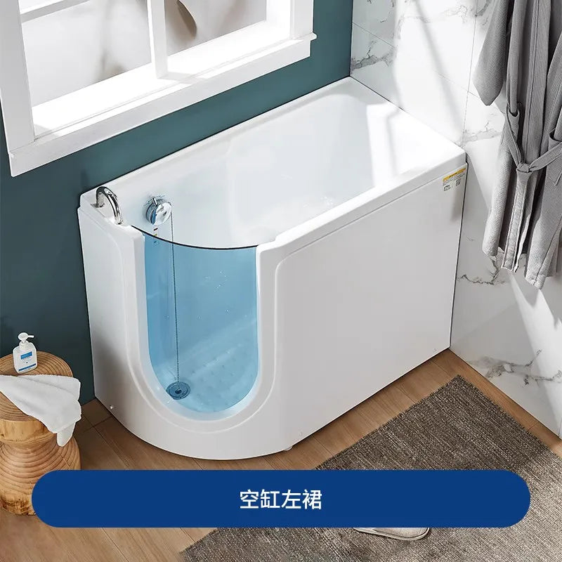 Elderly Walk-in Side Door Accessible Elderly Jacuzzi Home Rehabilitation Sitting Soak for the elderly