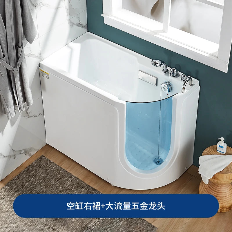 Elderly Walk-in Side Door Accessible Elderly Jacuzzi Home Rehabilitation Sitting Soak for the elderly