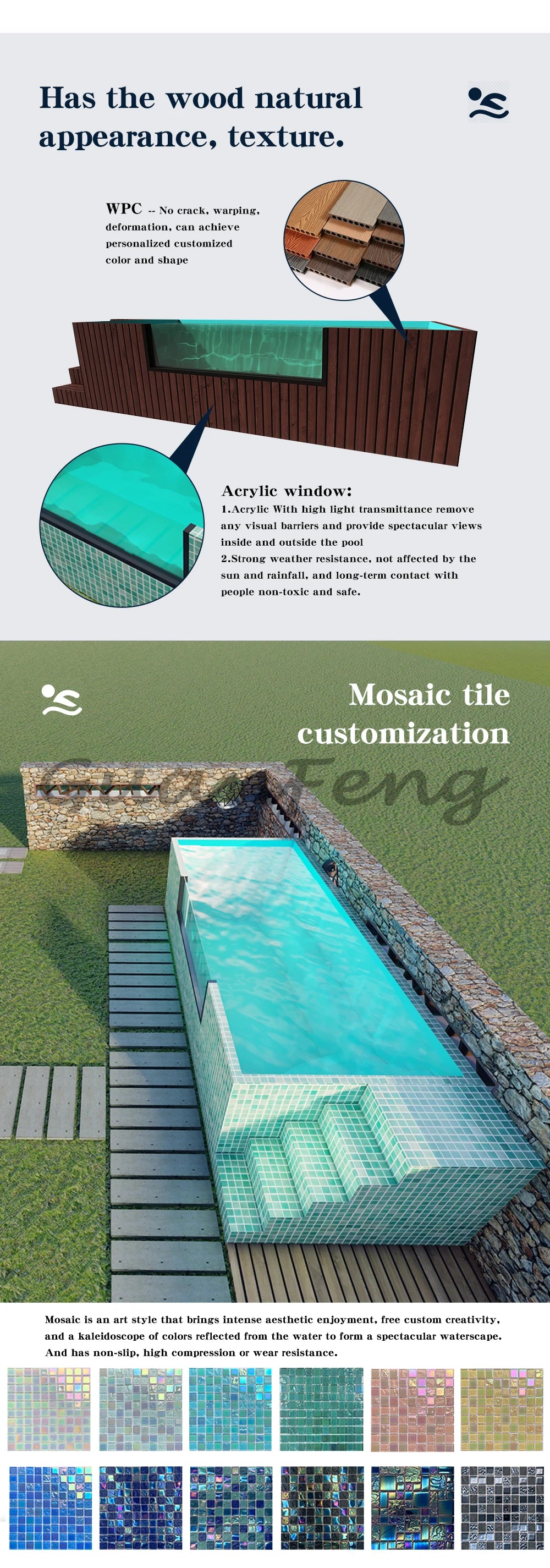Hot Jacuzzi Pool Outdoor Rooftop Luxury Above Pool