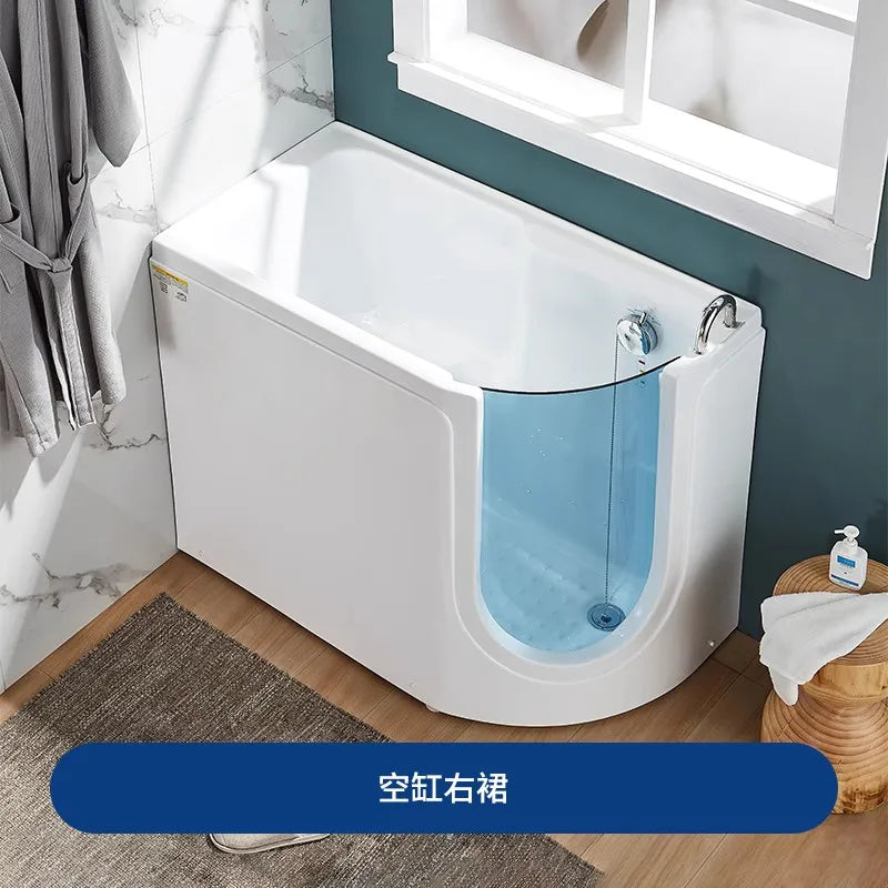Elderly Walk-in Side Door Accessible Elderly Jacuzzi Home Rehabilitation Sitting Soak for the elderly