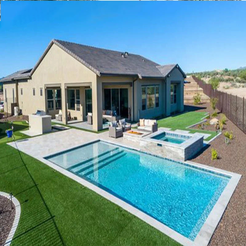 swim spa pool custom design outdoor inground pool swimming get used ready made fiberglass jacuzzi swimming pool price