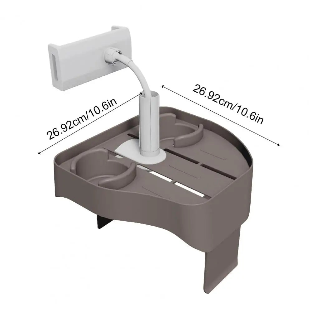Pool Drink Holder Essential Hot Tub Tray Table with Cup Holder Phone Stand for Pools Must-have Jacuzzi Accessories for Adults
