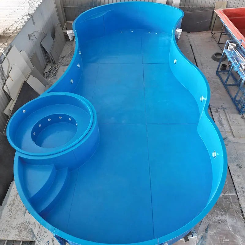 swim spa pool custom design outdoor inground pool swimming get used ready made fiberglass jacuzzi swimming pool price