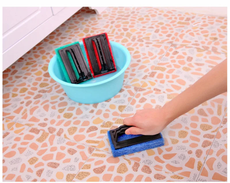 Cleaning Sponge Brush Is Suitable for Jacuzzi Swimming Pool Line Cleaner Accessories with Handle Wipe Thickening Bathroom