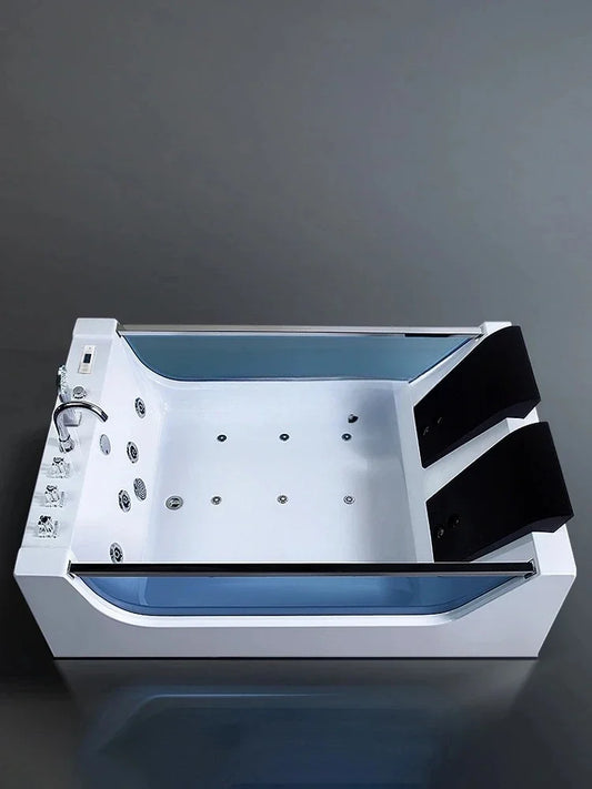 Double Bath Thermostat Heating Light Luxury Surfing Jacuzzi Couple Smart Bath