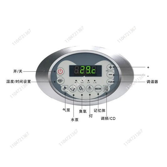 Bath Controller, Bluetooth Jacuzzi Controller, Induction Touch Screen Control